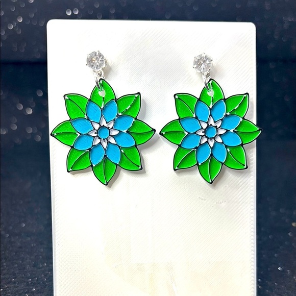 Handmade Jewelry - The Petal Fern Earrings